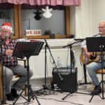 Kenneth Österberg och PO Svensson. Dessa stod för livemusik och rim 