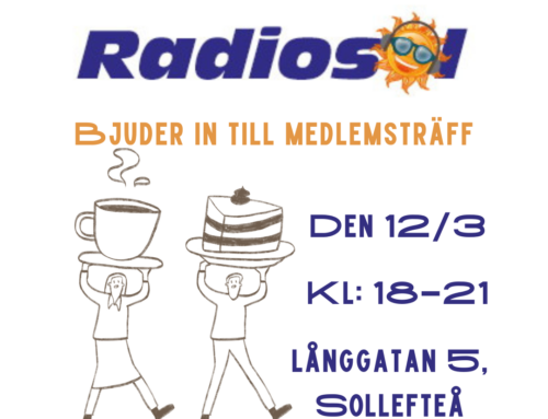 Välkomna på Medlemsträff 12/3